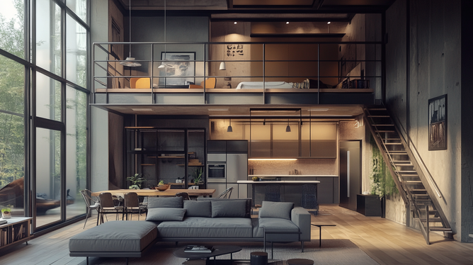 Mezanino Metálico Residencial: Estilo e Funcionalidade