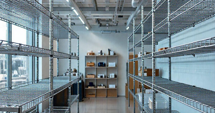 Estante de A&ccedil;o Inox Cromado Aramado: Versatilidade e Estilo