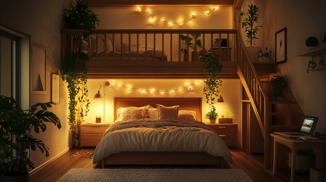 Mezanino de Madeira no Quarto: 7 Ideias Criativas