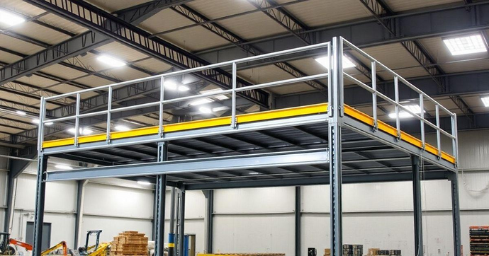 Mezanino Industrial Met&aacute;lico em SP