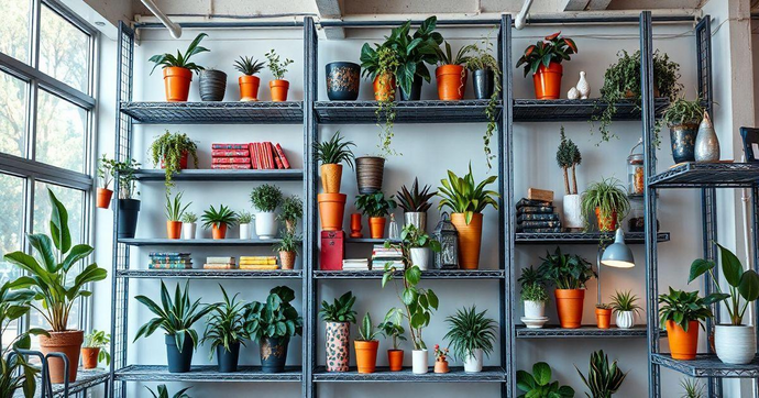 Prateleiras de A&ccedil;o Coloridas: 7 Ideias Criativas para Decorar