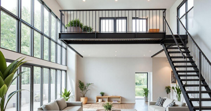 Mezanino Met&aacute;lico Residencial: Vantagens e Dicas para a Sua Casa