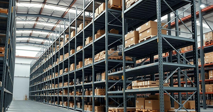 Prateleiras de A&ccedil;o para Estoque: Efici&ecirc;ncia e Durabilidade