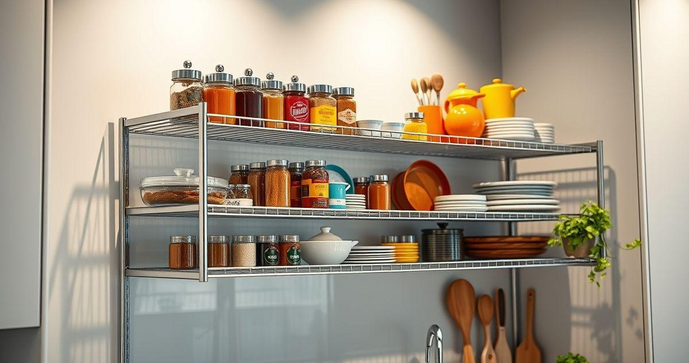 Prateleira Inox Aramado: Praticidade e Estilo