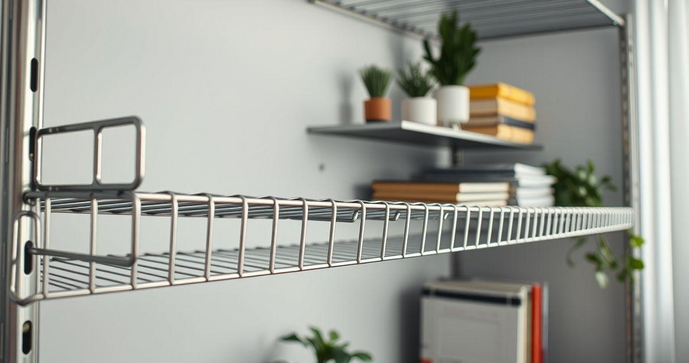 Como Escolher a Estante de A&ccedil;o Inox Cromado Aramado Ideal para Sua Casa