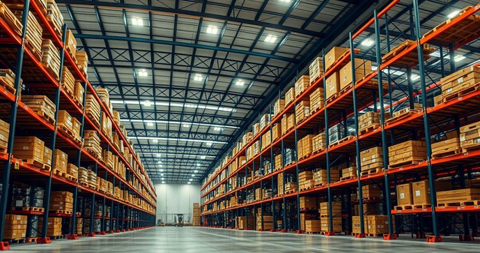 Estrutura Porta Palete Eficiente