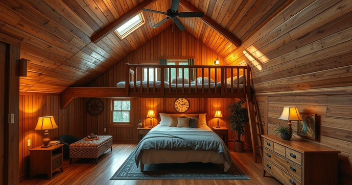 Mezanino de Madeira no Quarto: Transforme Seu Espa&ccedil;o com Estilo e Funcionalidade