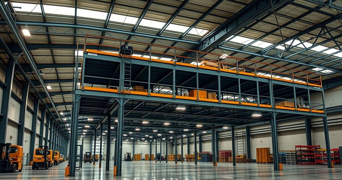 Mezanino industrial: como otimizar seu espa&ccedil;o e aumentar a efici&ecirc;ncia operacional