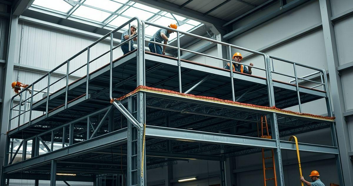 Mezanino Met&aacute;lico Pre&ccedil;o m&sup2;: Descubra Quanto Custa e Como Economizar na Sua Constru&ccedil;&atilde;o