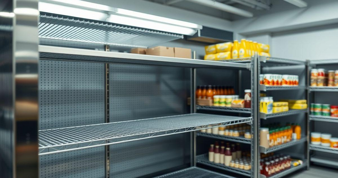 Prateleira para C&acirc;mara Fria Inox: Vantagens e Melhores Modelos para Seu Neg&oacute;cio