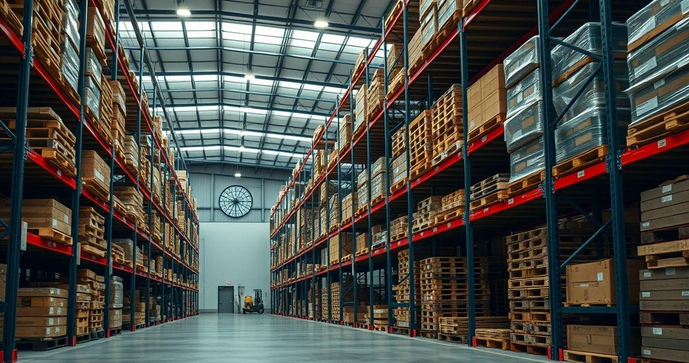 Descubra como escolher a melhor prateleira industrial para paletes