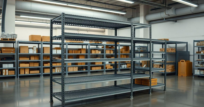 Como Escolher a Estante de A&ccedil;o 6 Prateleiras Refor&ccedil;ada Ideal para Seu Espa&ccedil;o