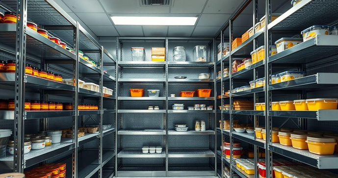 Como escolher a prateleira para c&acirc;mara fria inox ideal para sua necessidade
