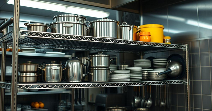 Estante inox cozinha industrial: Funcionalidade e Estilo para Profissionais